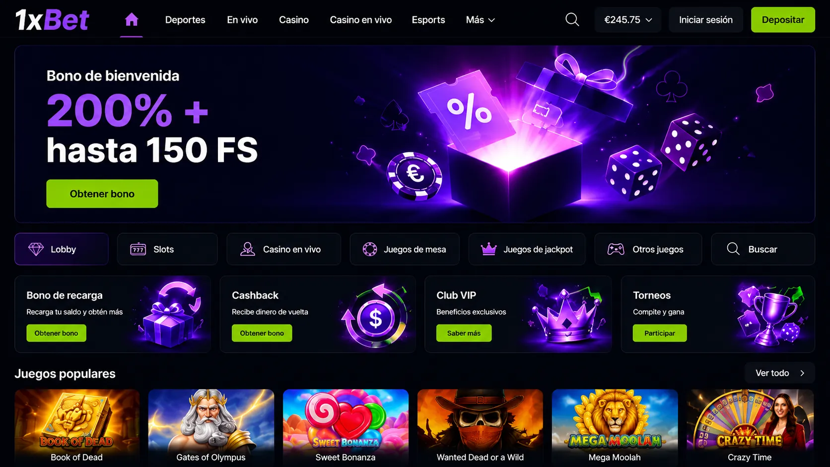Cómo hacer el 1xBet login en cinco pasos
