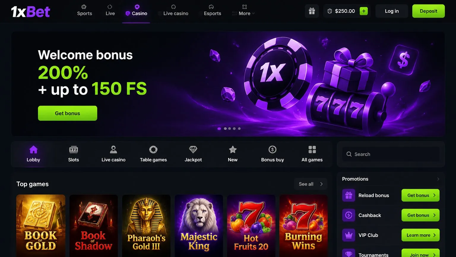 1xBet registration across three channels — phone, email and social 1xBet login